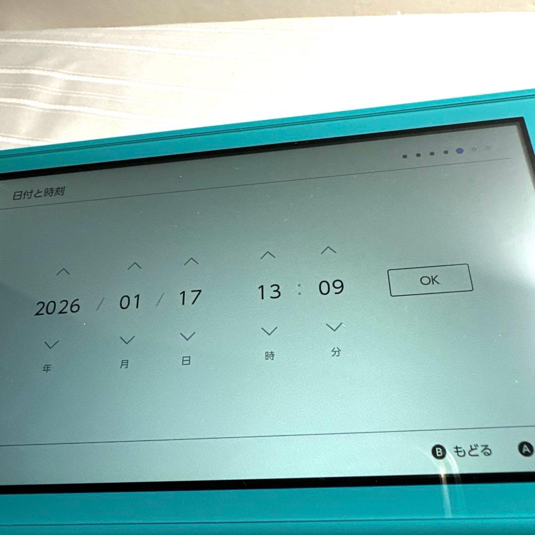 Nintendo Switch Lite ターコイズ 任天堂 ★動作品 美品