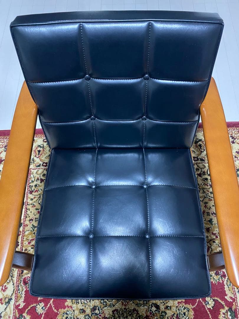 カリモク60 Kチェア 1シーター スタンダードブラック