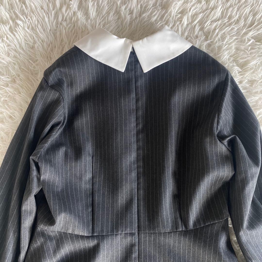 【極美品】アリサナ　165cm フォーマル4点セット　ボレロ　ワンピース　グレー