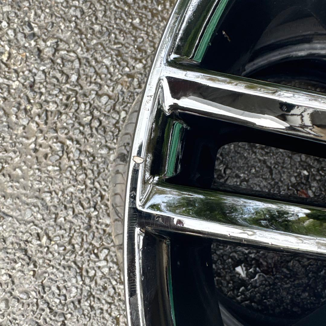 トヨタクラウン210？純正ホイール　一本アスリート　ブラックスパッタリング？