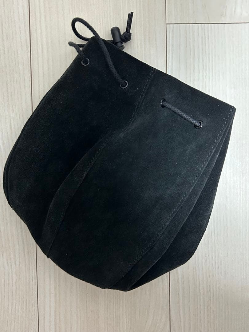 Hender Scheme kinchaku black 数回使用極美品　巾着