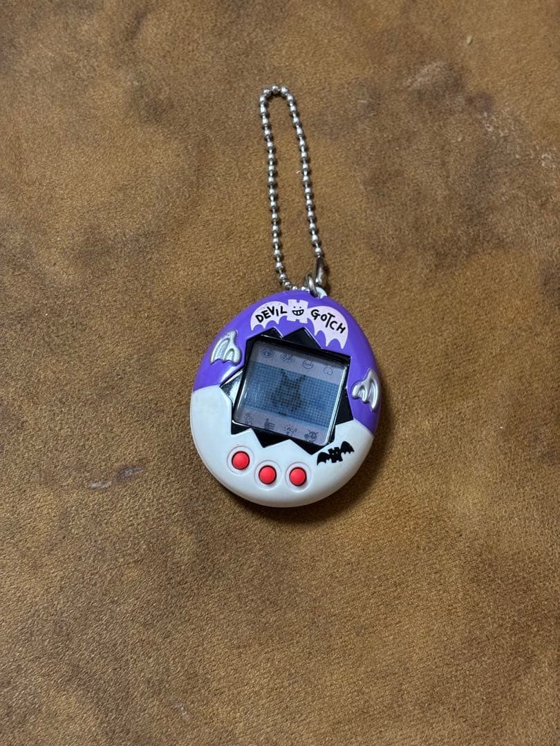 【動作確認済】バンダイ　デビルっちのたまごっち　パープル　ホワイト　SH46