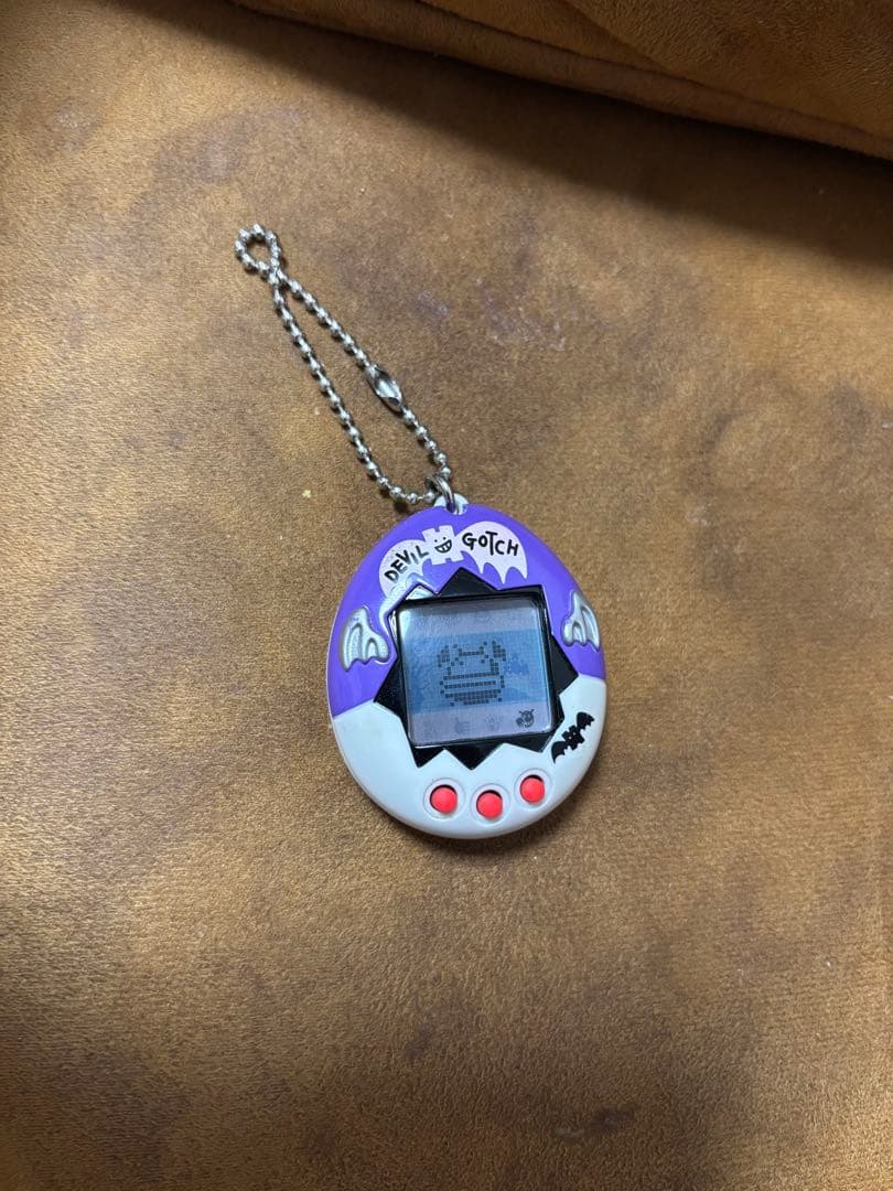 【動作確認済】バンダイ　デビルっちのたまごっち　パープル　ホワイト　SH46