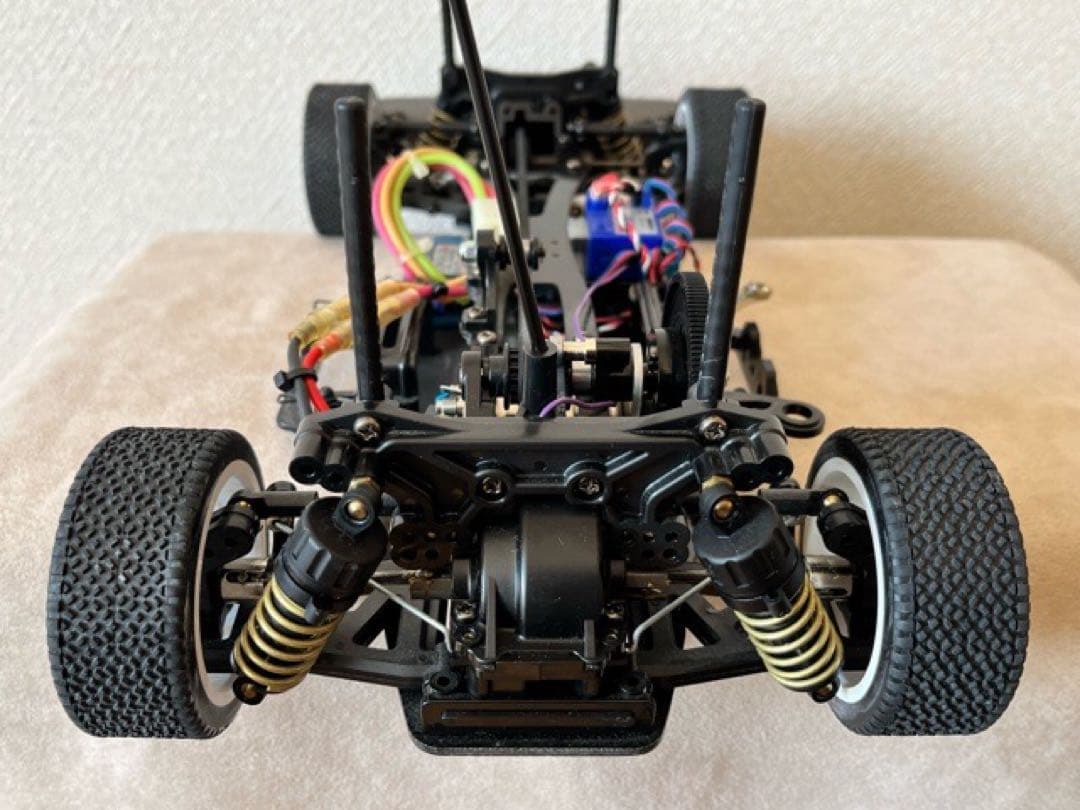 当時物 TA04-PRO ベルト駆動 4WD RCシャーシキット 未走行車