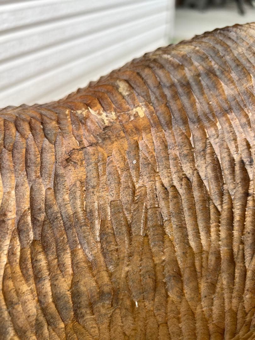 【O-235】木彫り 熊  作者不明