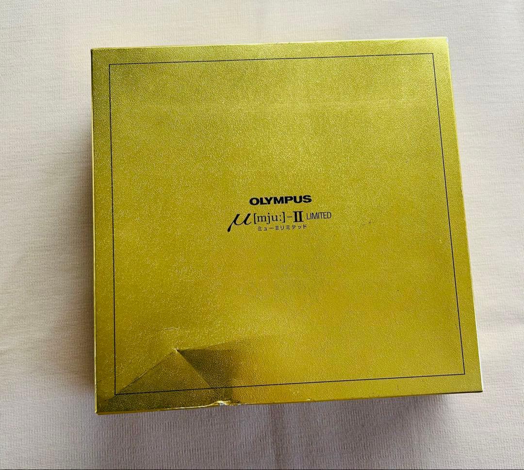 OLYMPUS μ[mju:]-II LIMITED ゴールドボックス