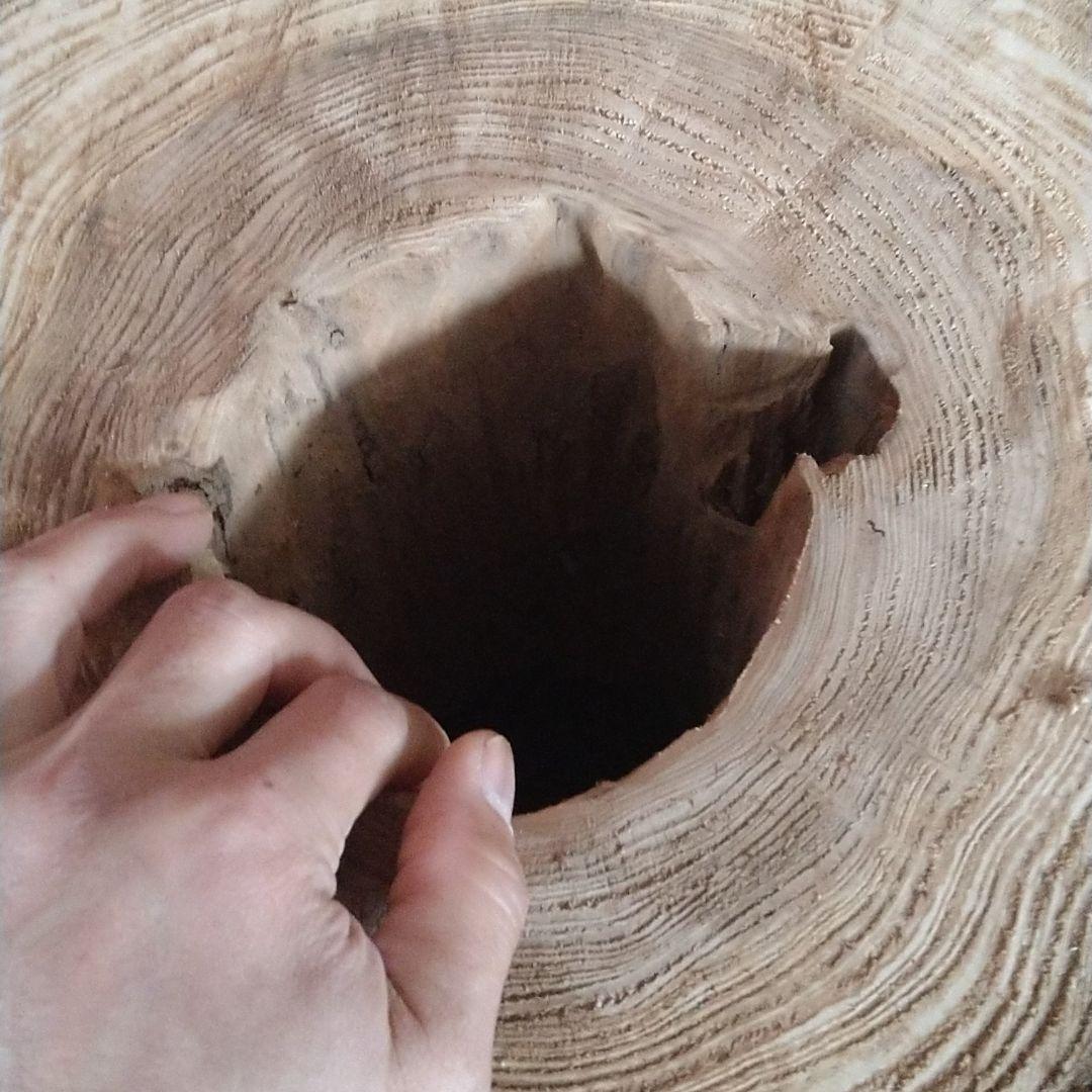 交渉中です！くりぬき丸太(杉)