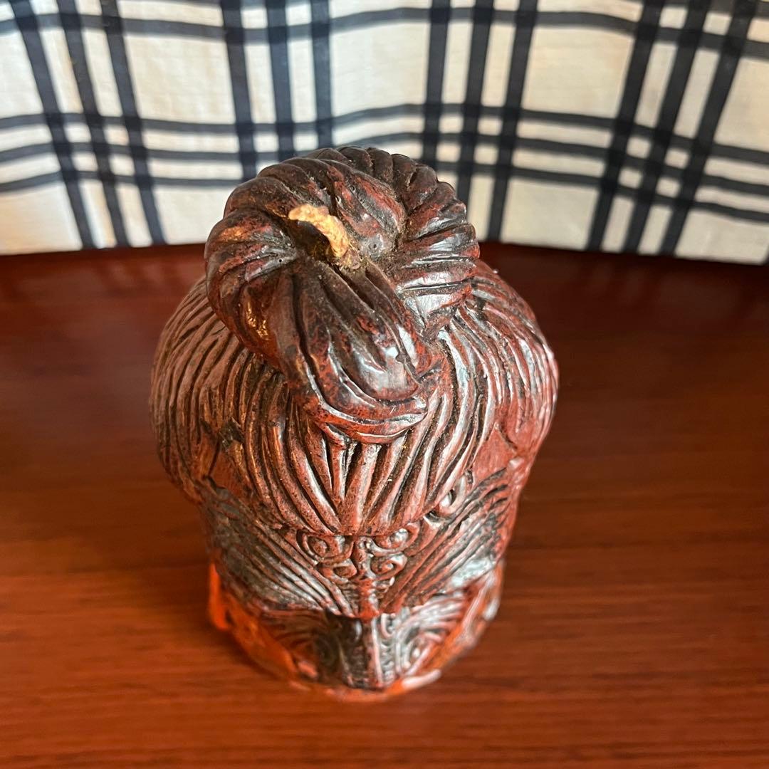 マオリ族 胸像 キャンドル ニュージーランド パブロ キウィアナ ヴィンテージ