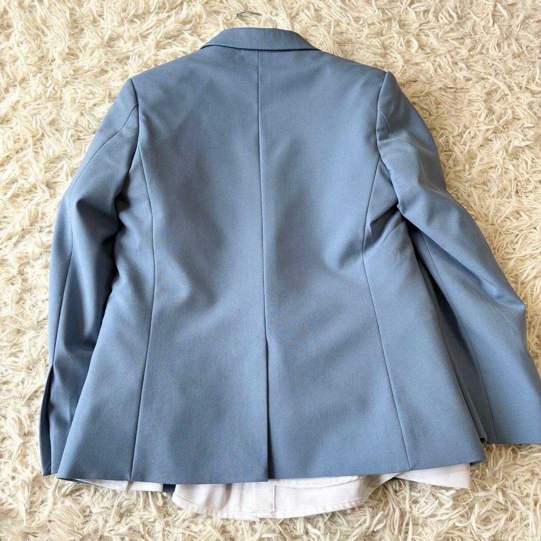 未使用 NEXT キッズフォーマルスーツ6点セット ブルー 130 入学式