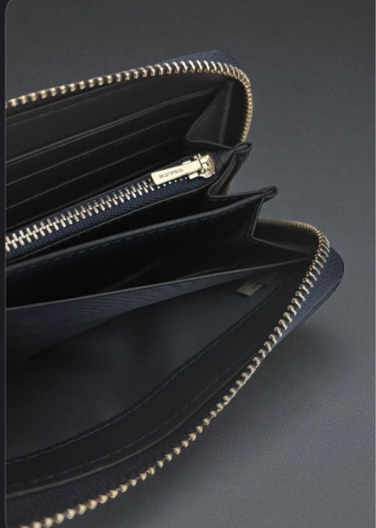 【新品】COACH長財布 ネイビー/ブルー新品