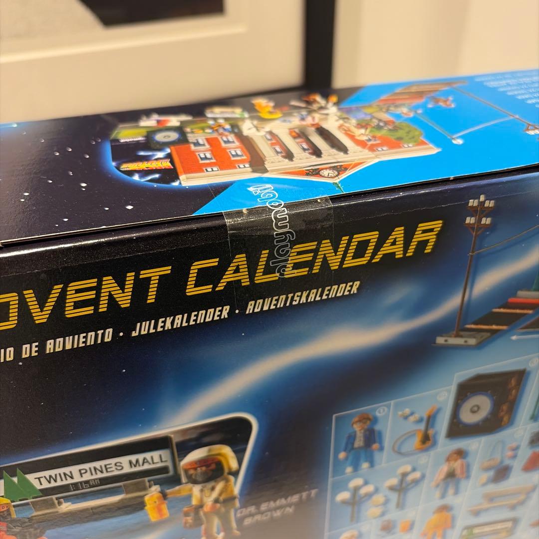 未開封 プレイモービル70574 バックトゥザフューチャー　アドベントカレンダー