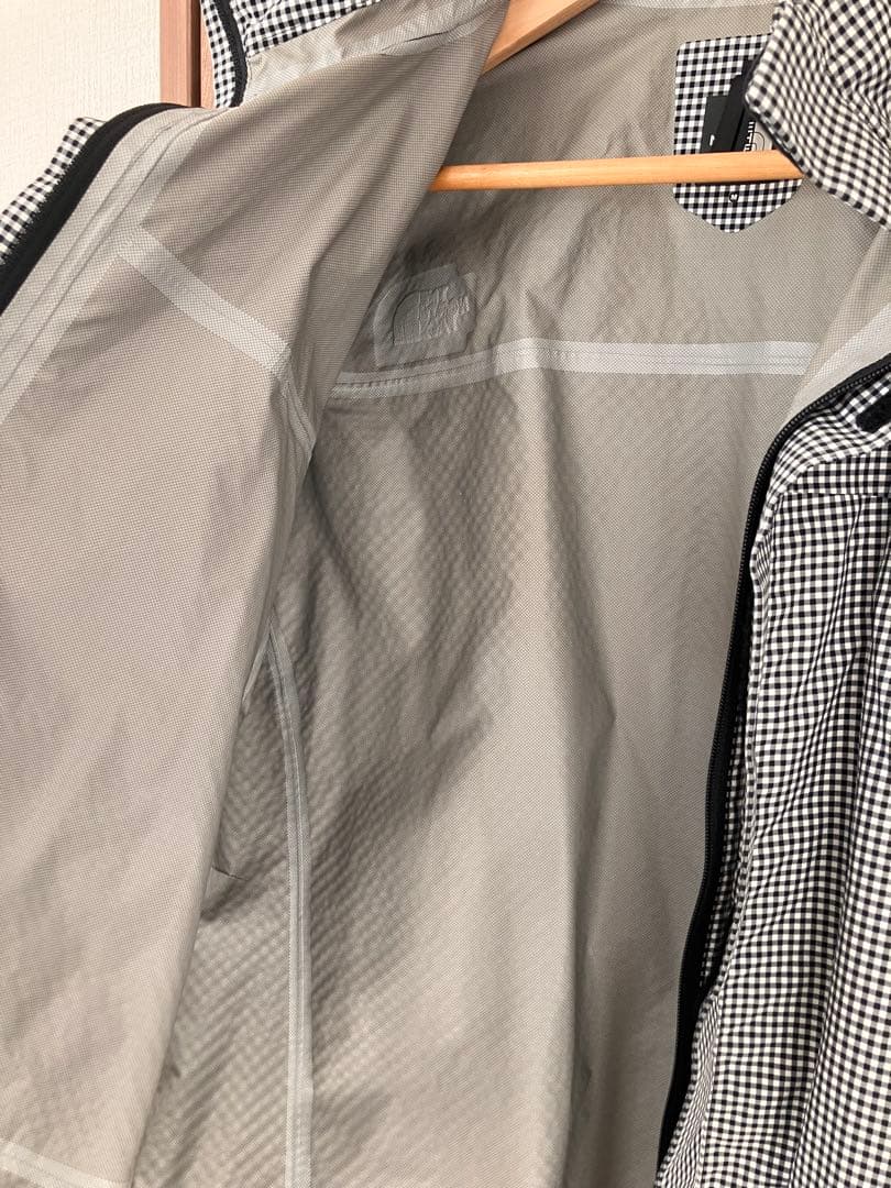 THE NORTH FACE ノースフェイス　ナイロンジャケットギンガムチェック