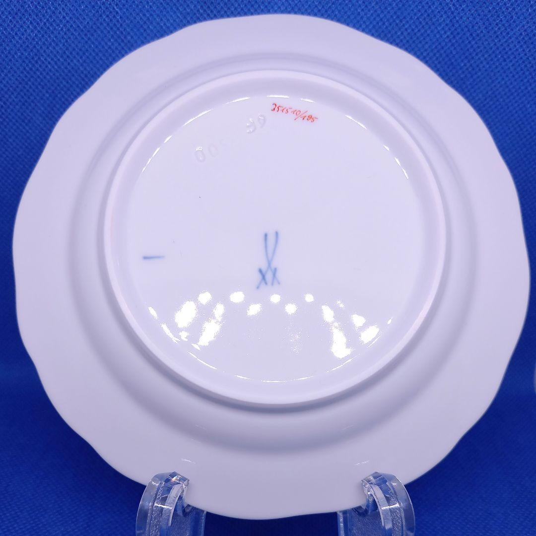 マイセン　ケーキプレート　インドの花