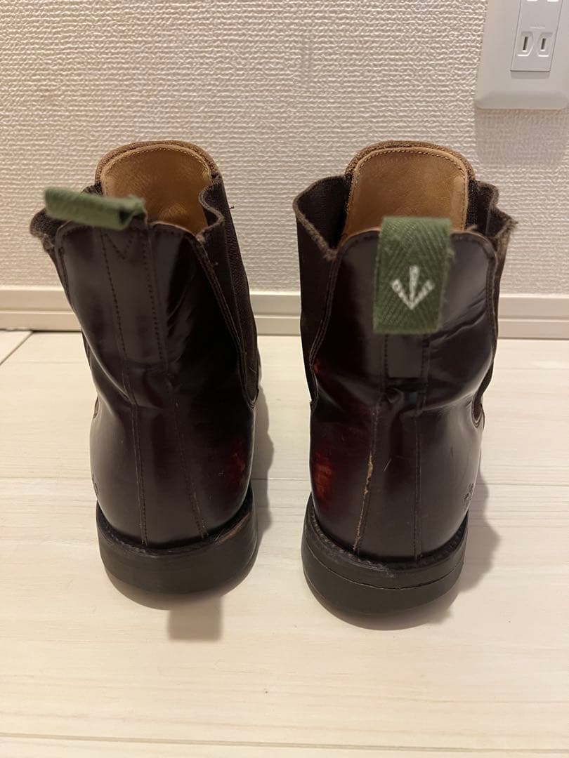 靴 SANDERS MILITARY CHELSEA UK8