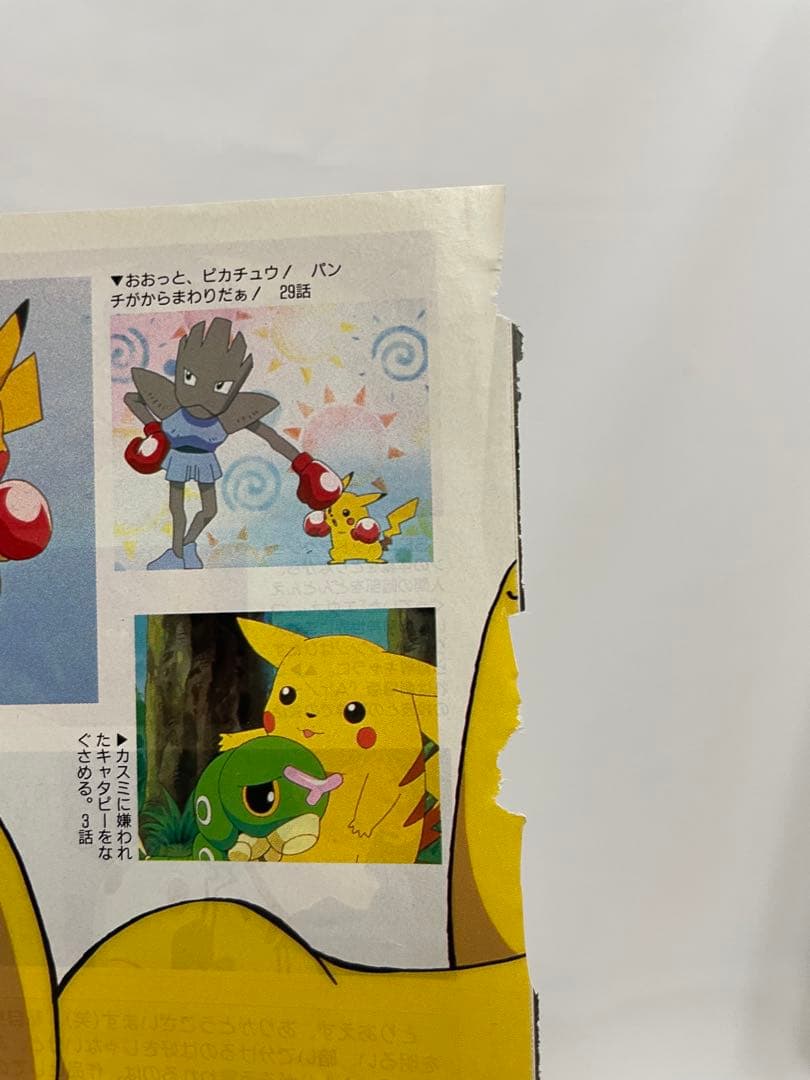 アニメ　ポケモン　無印　描き下ろし　イラスト　サトシ　カスミ　アニメディア