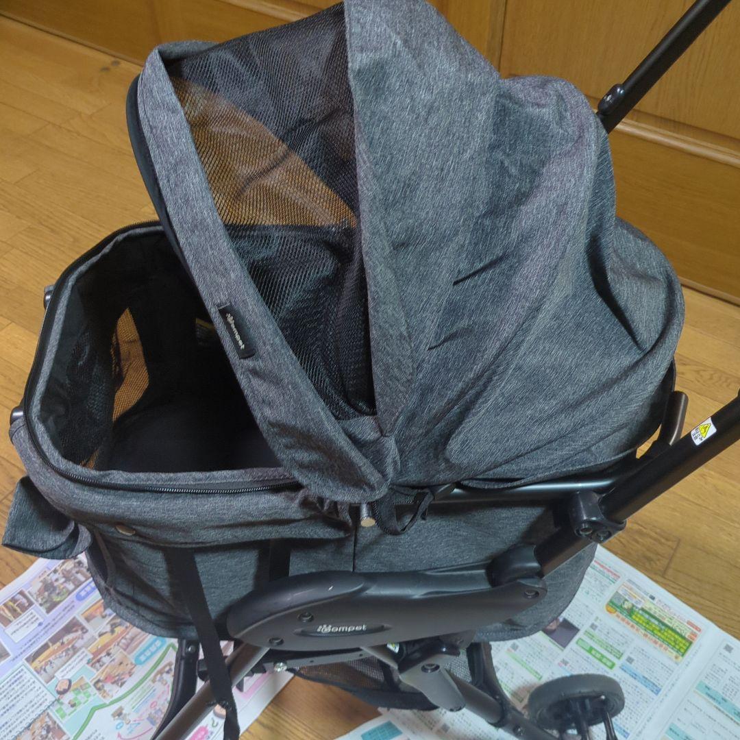 コムペット、ミリミリライト、アルファ　ペットカート 　12キロ以下、２匹以下