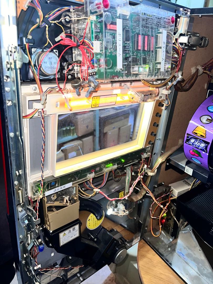 ツ*ン様 初代 北斗の拳 無想転生パネル 4号機 スロット ジャンク