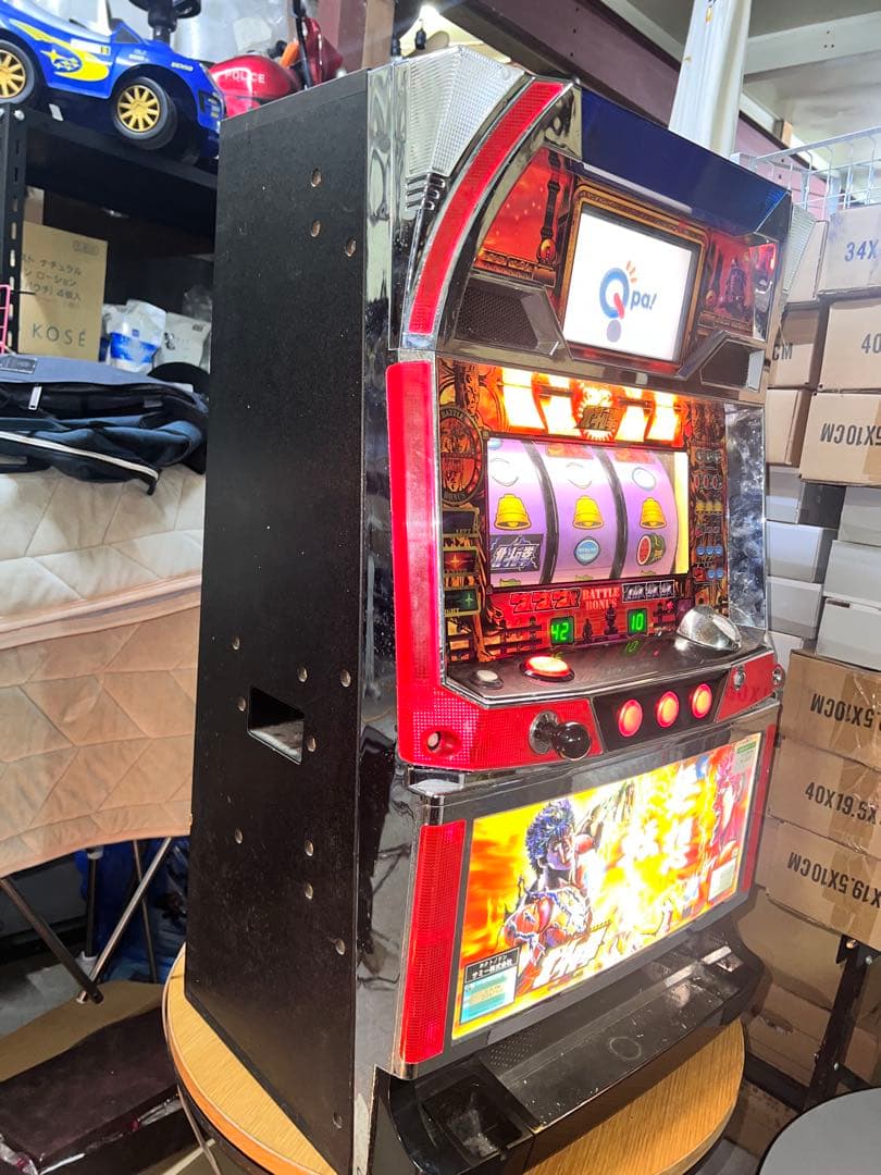 ツ*ン様 初代 北斗の拳 無想転生パネル 4号機 スロット ジャンク