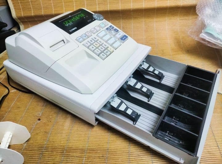 カシオレジスター　100ER　簡単便利特殊　送料込　077288