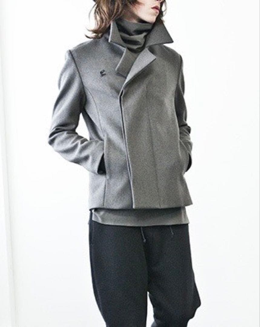 【✨美品✨】kazuyuki kumagai ダブルショートコート 2 グレー