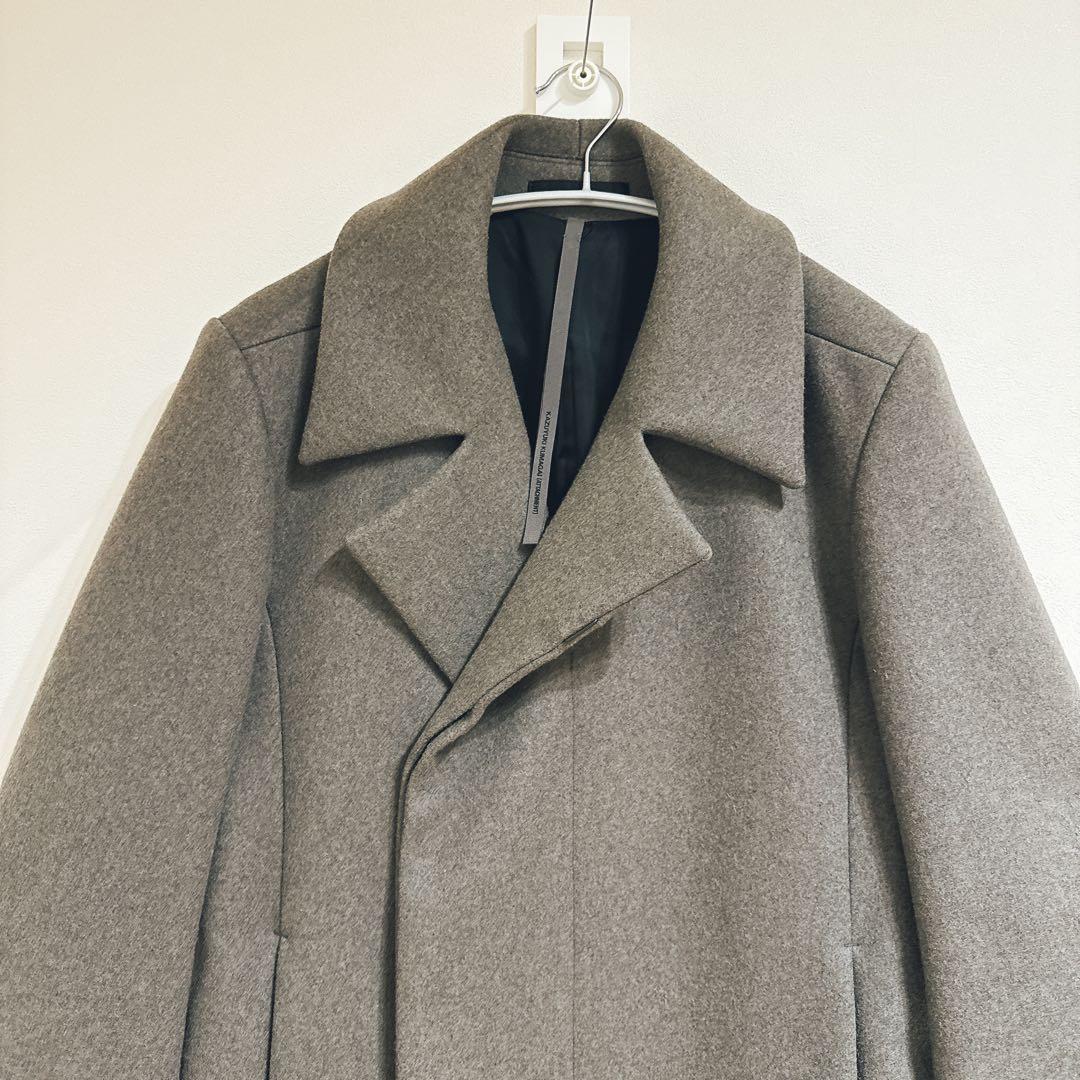 【✨美品✨】kazuyuki kumagai ダブルショートコート 2 グレー