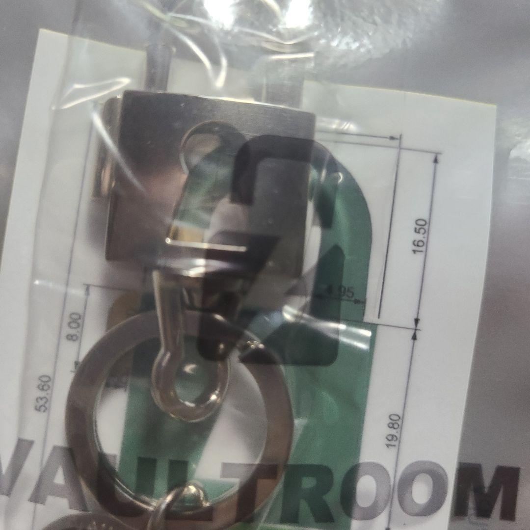 【VAULTROOM】PADLOCK KEY HANGER / Silver