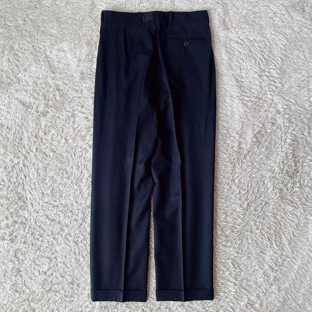 ポールスミス ダブルジャケット スーツセットアップ ダークネイビー ウール