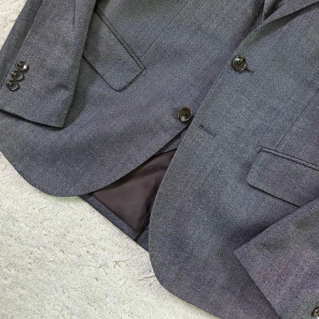 美品 エムエフエディトリアル 3ピース スーツ シャイニーウール サイズS