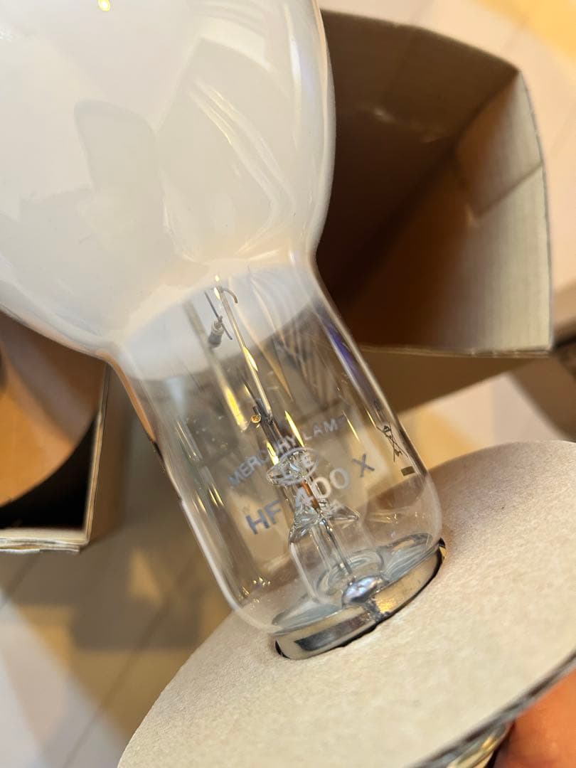 IWASAKI HIDランプ HF400X 水銀灯　2個セット