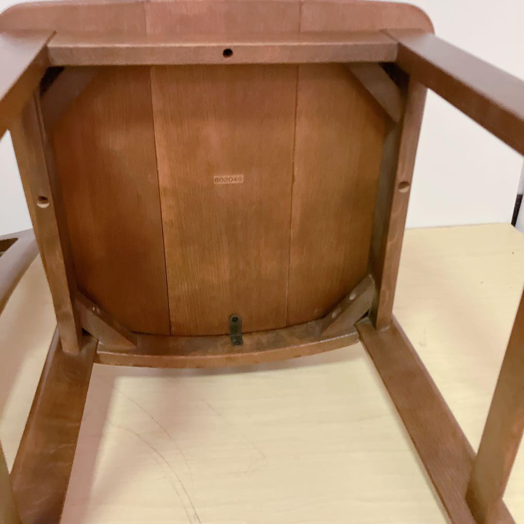 karimoku カリモク家具　木製ダイニングチェア　アームレスチェア　2脚　①