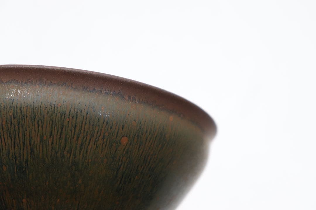 中国　兎豪　建窯茶碗　送料込み250731