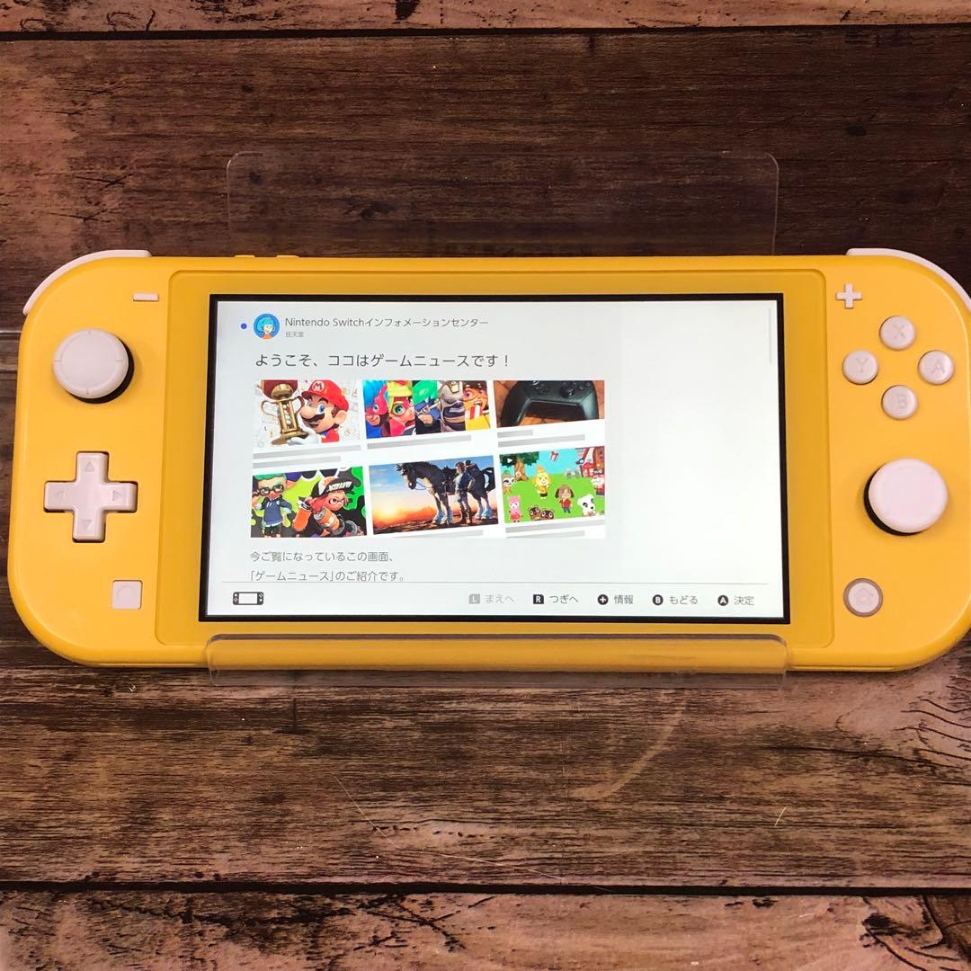 【本体のみ・動作品・美品】Nintendo Switch Lite イエロー