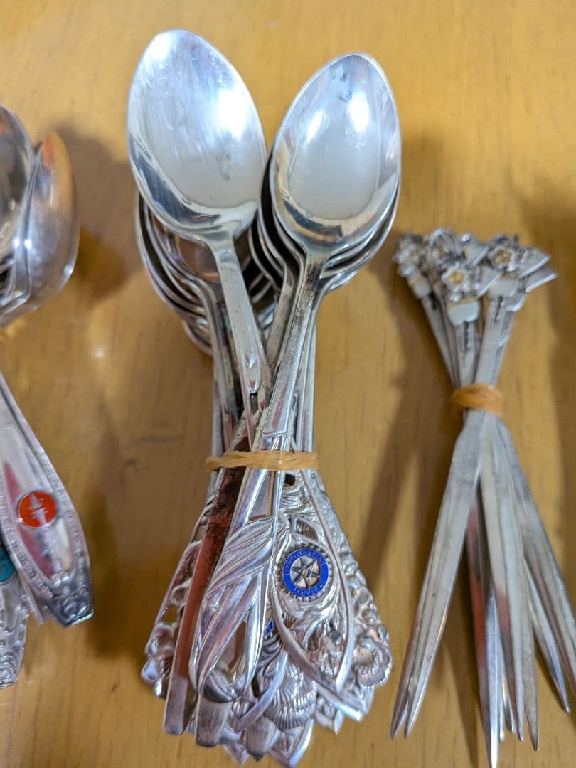 銀製品　カトラリー　709g