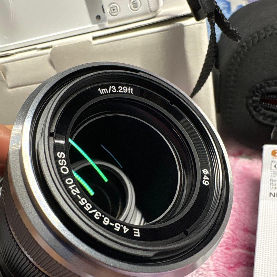 SONY ZV-E10M2Xホワイト 本体 + 付属品+予備バッテリー付属品多数