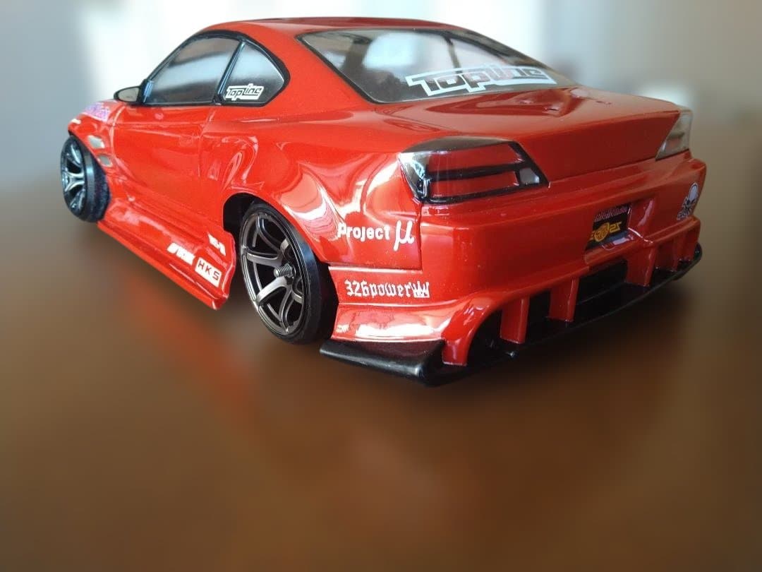 シルビアS15 ラジコンのボディ