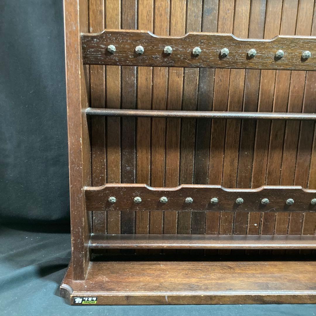 《カリモク》マガジンラック 幅約52.5cm 高さ約77cm 奥行約15cm