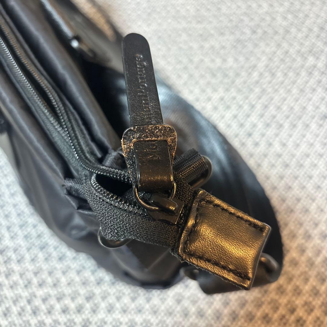 マンハッタンポーテージブラックレーベル ツイル トートバッグ 黒 ビジネスバッグ