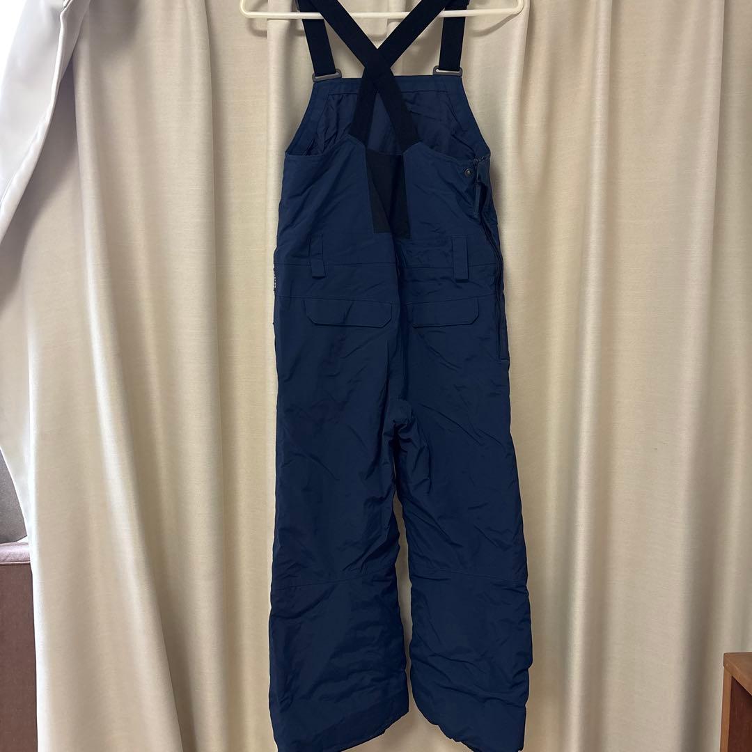 BURTON スノーボード用オーバーオールビブパンツ　ネイビー　美品！140cm