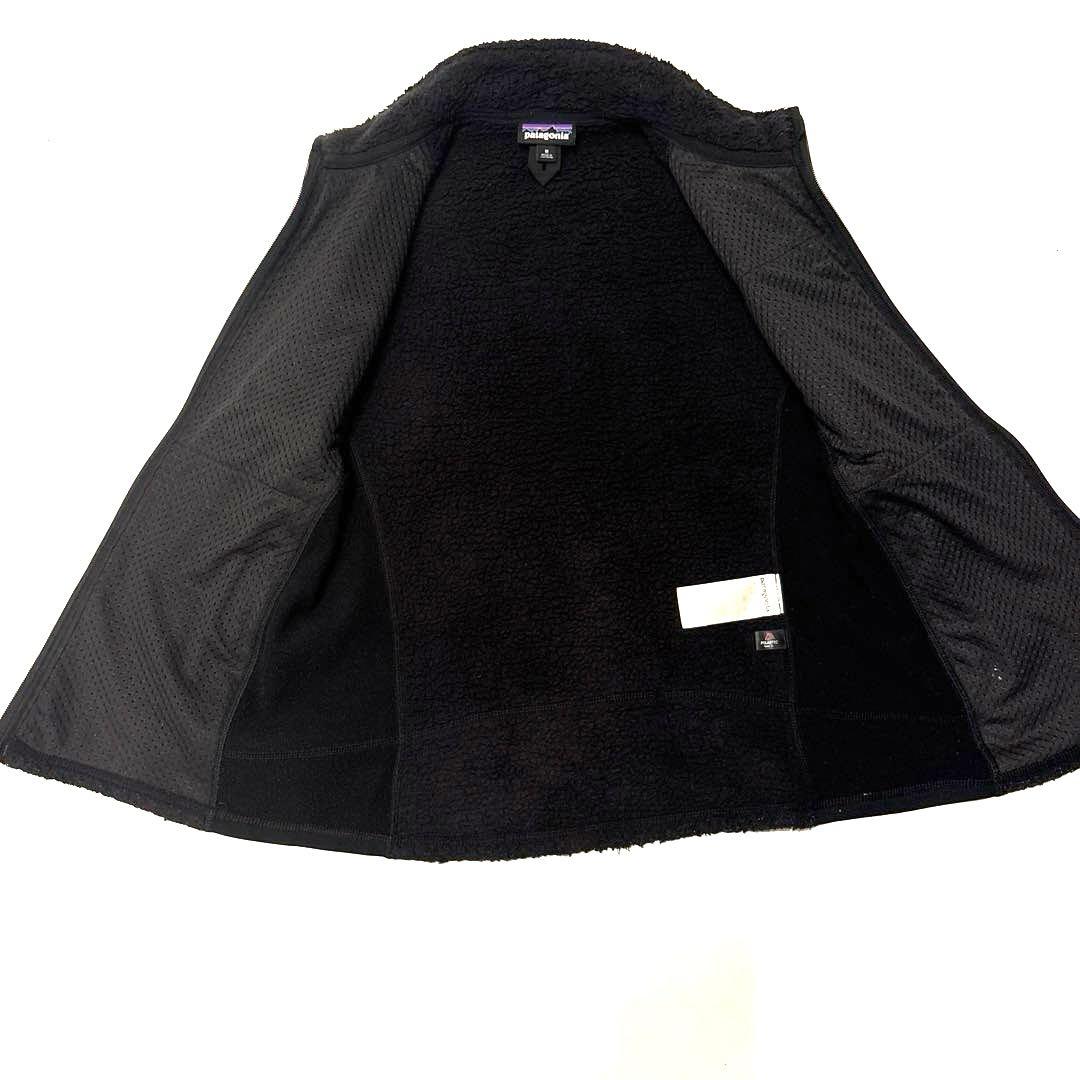 Patagonia パタゴニア ロスガトスベスト フリース ボア 黒メンズM