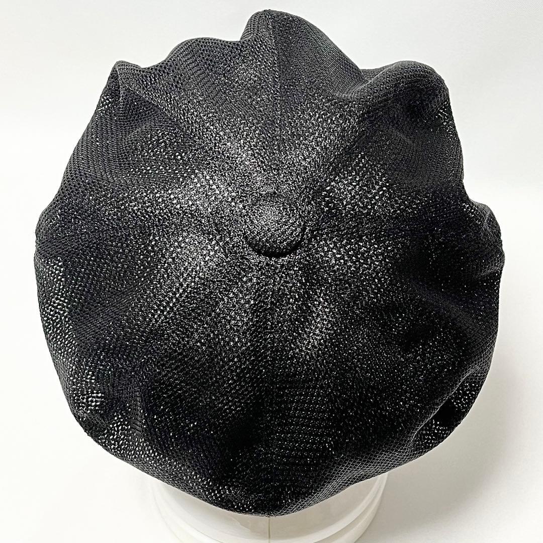 【超美品】KIJIMA TAKAYUKI 日本製 超モード感メッシュキャスケット