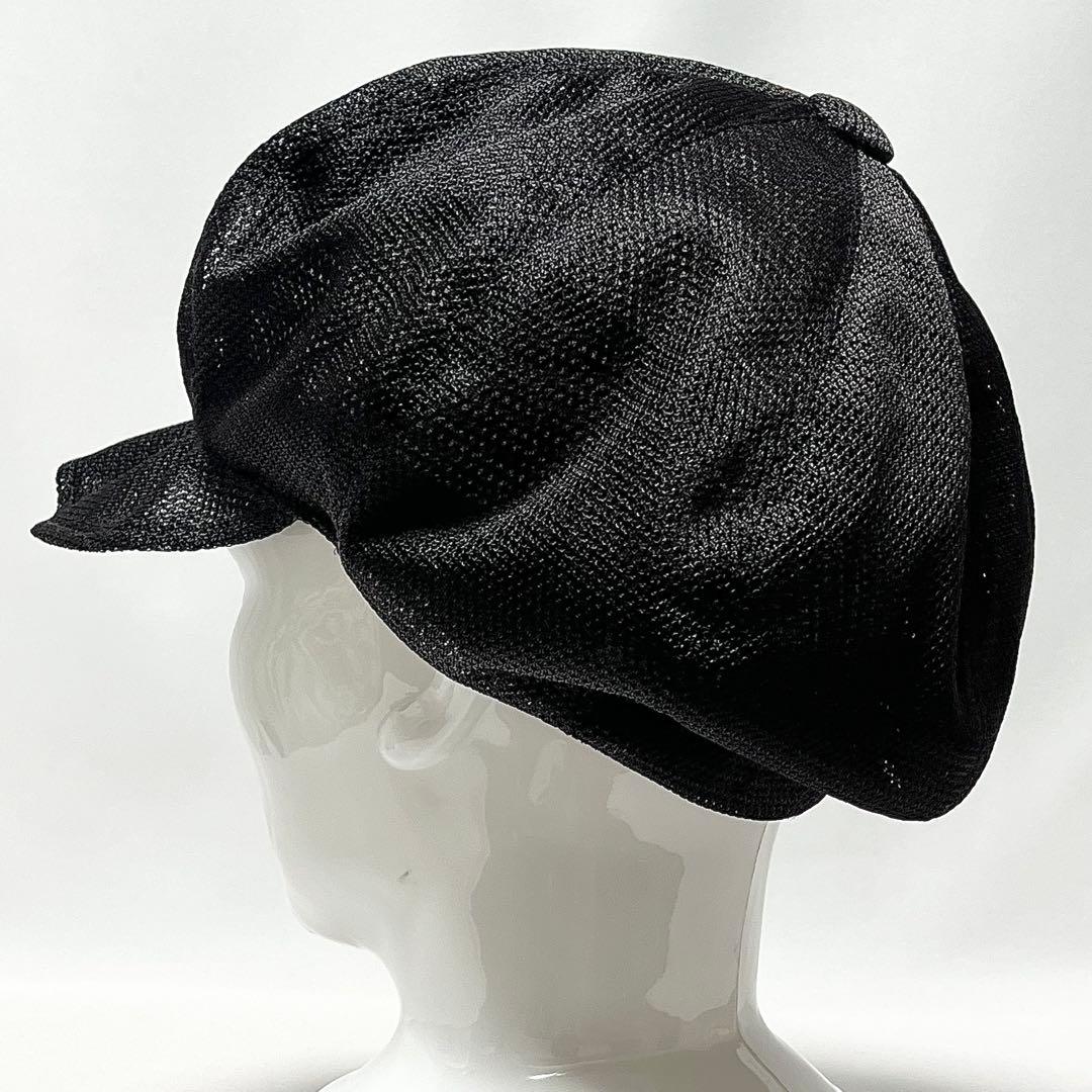 【超美品】KIJIMA TAKAYUKI 日本製 超モード感メッシュキャスケット