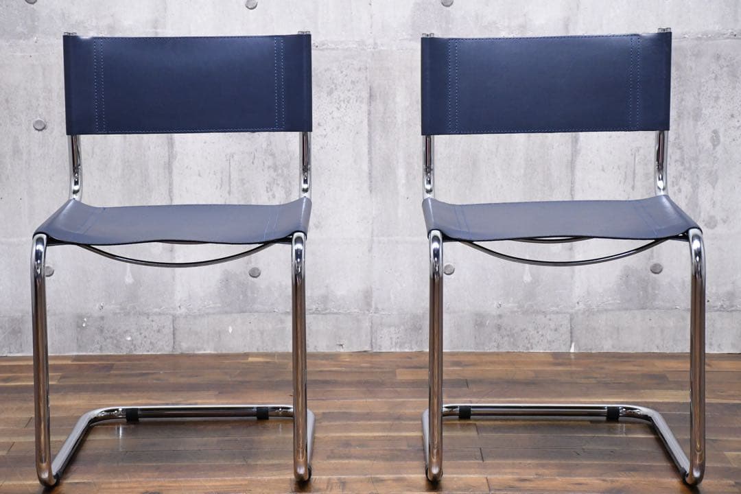 EGK33 Mart Stam マルトスタム カンティレバー サイドチェア 2脚