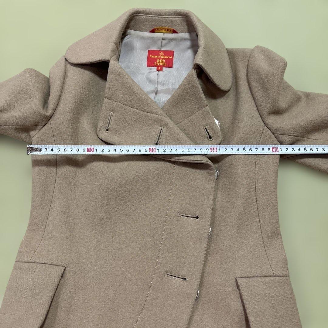 vivienne westwood ピーコート ベージュ 変形デザイン ウール