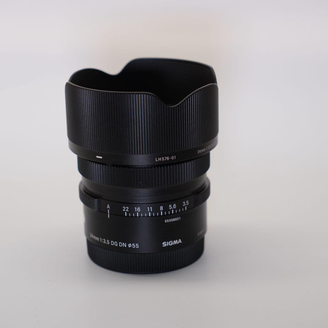 【美品】SIGMA 24mm F3.5 DG DN シグマ ソニーEマウント用