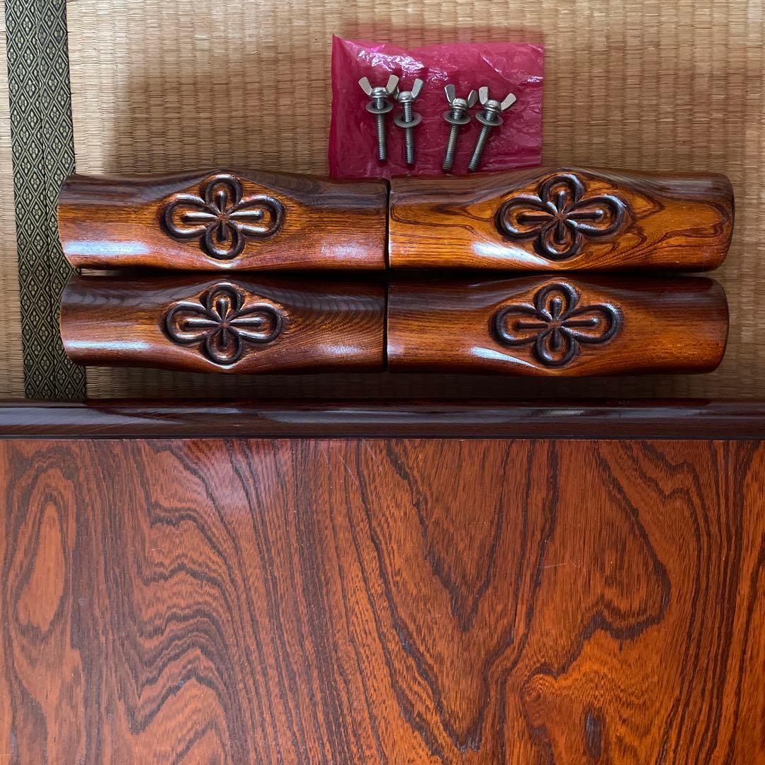 頑丈な座卓₊⁎ 昭和　レトロ　木製　ブラウン　和風テーブル