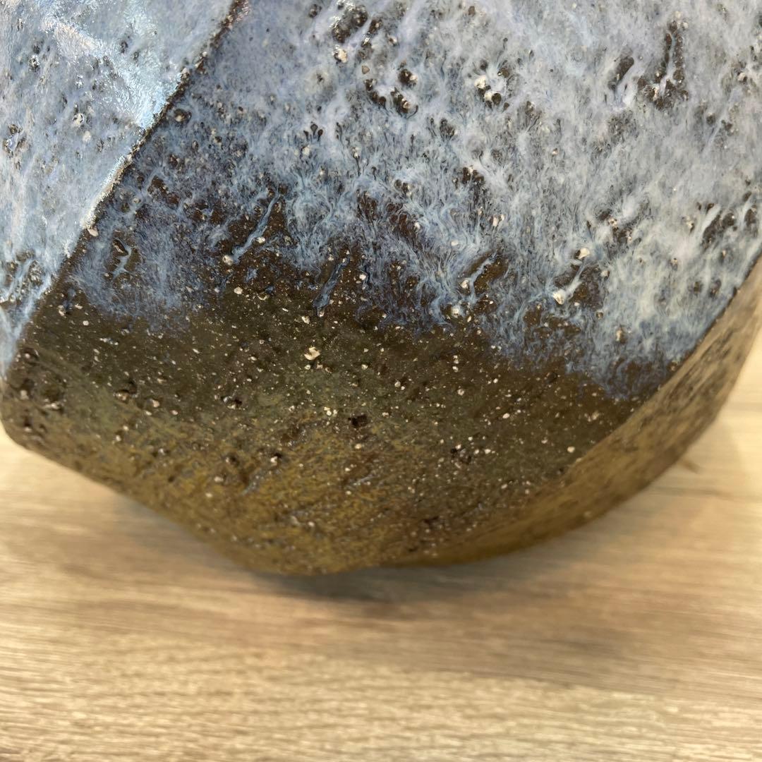 花瓶　島田緋陶志 作　面取り壺