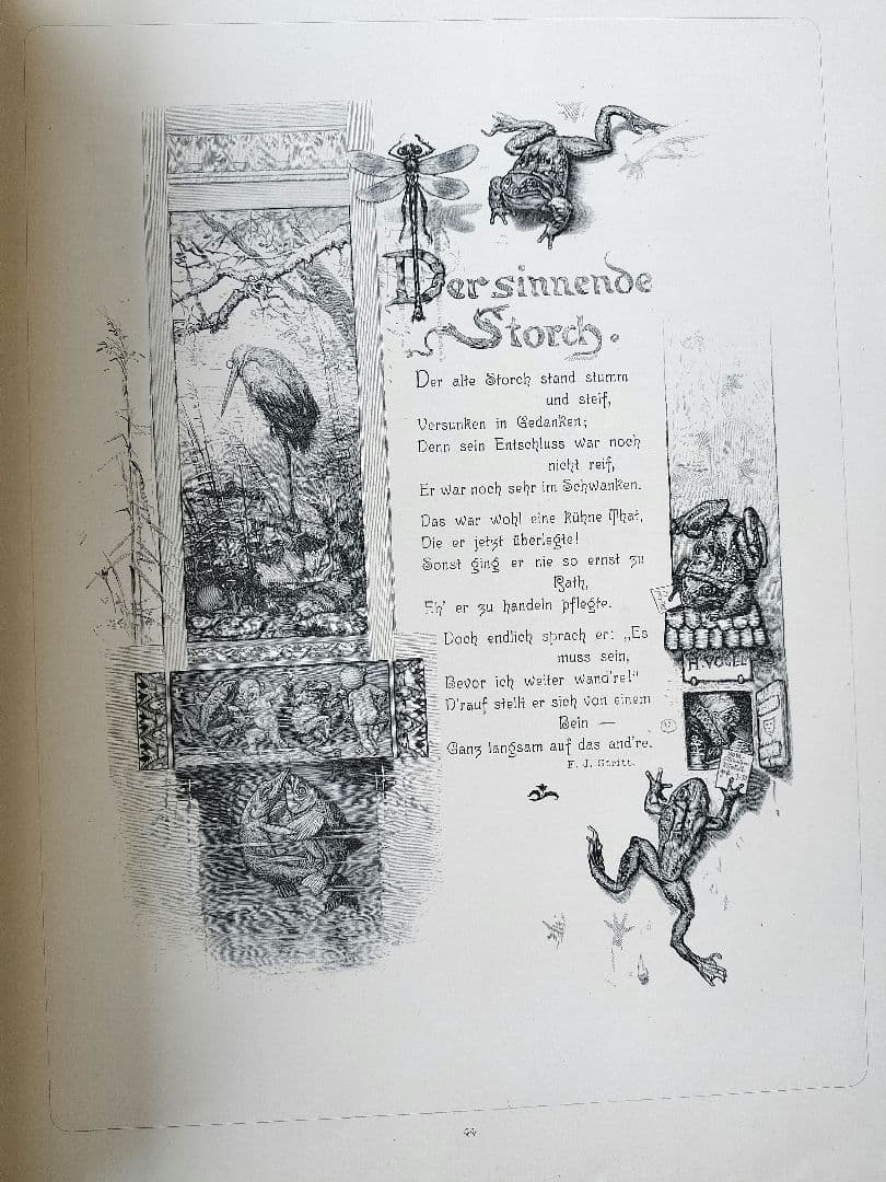 Hermann Vogel Album イラスト 画集