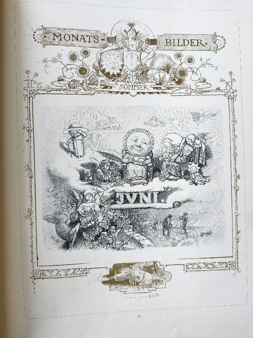 Hermann Vogel Album イラスト 画集