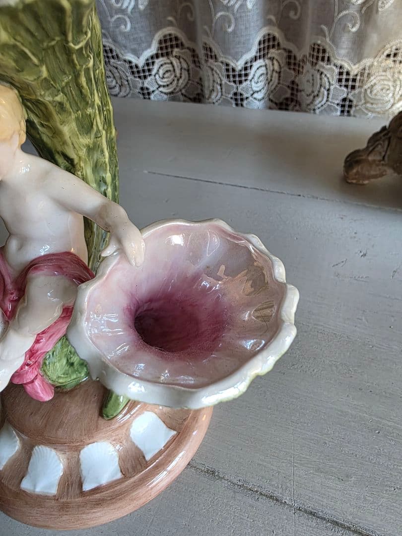  ウェッジウッド フラワーベース 花器 花瓶 フィギュリン