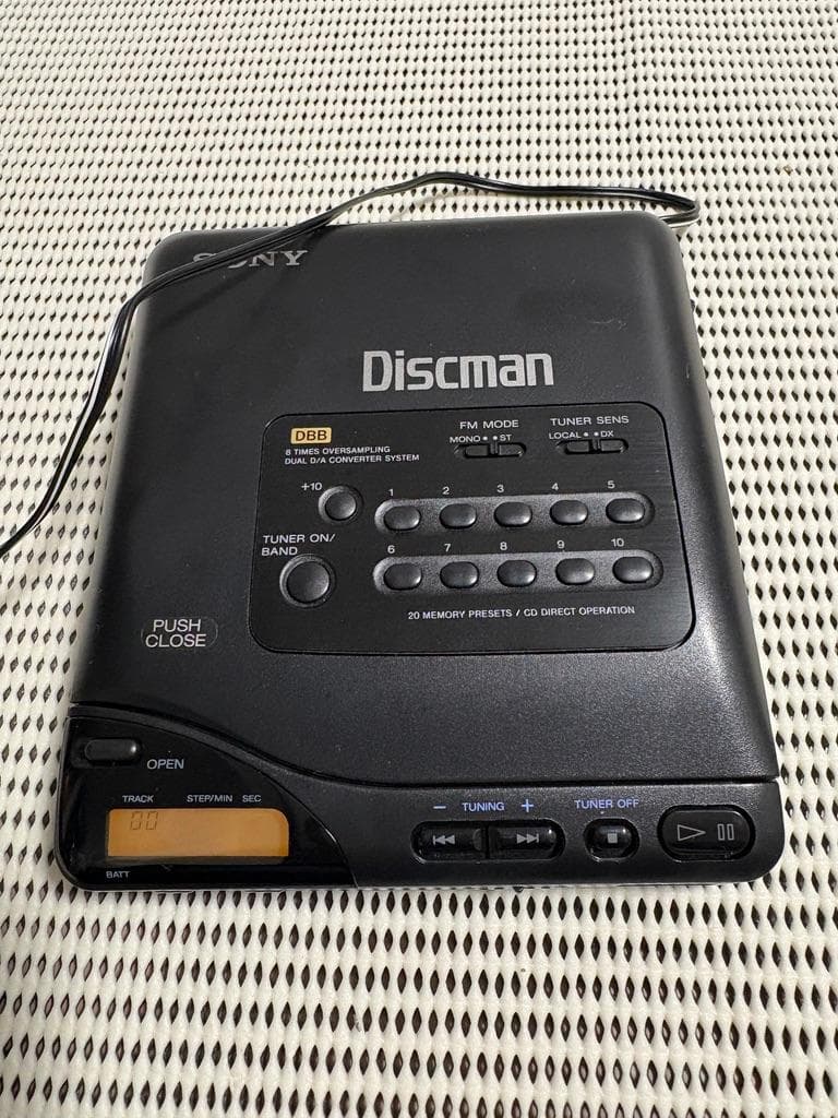 SONY D-T66　ディスクマン　通電確認済み